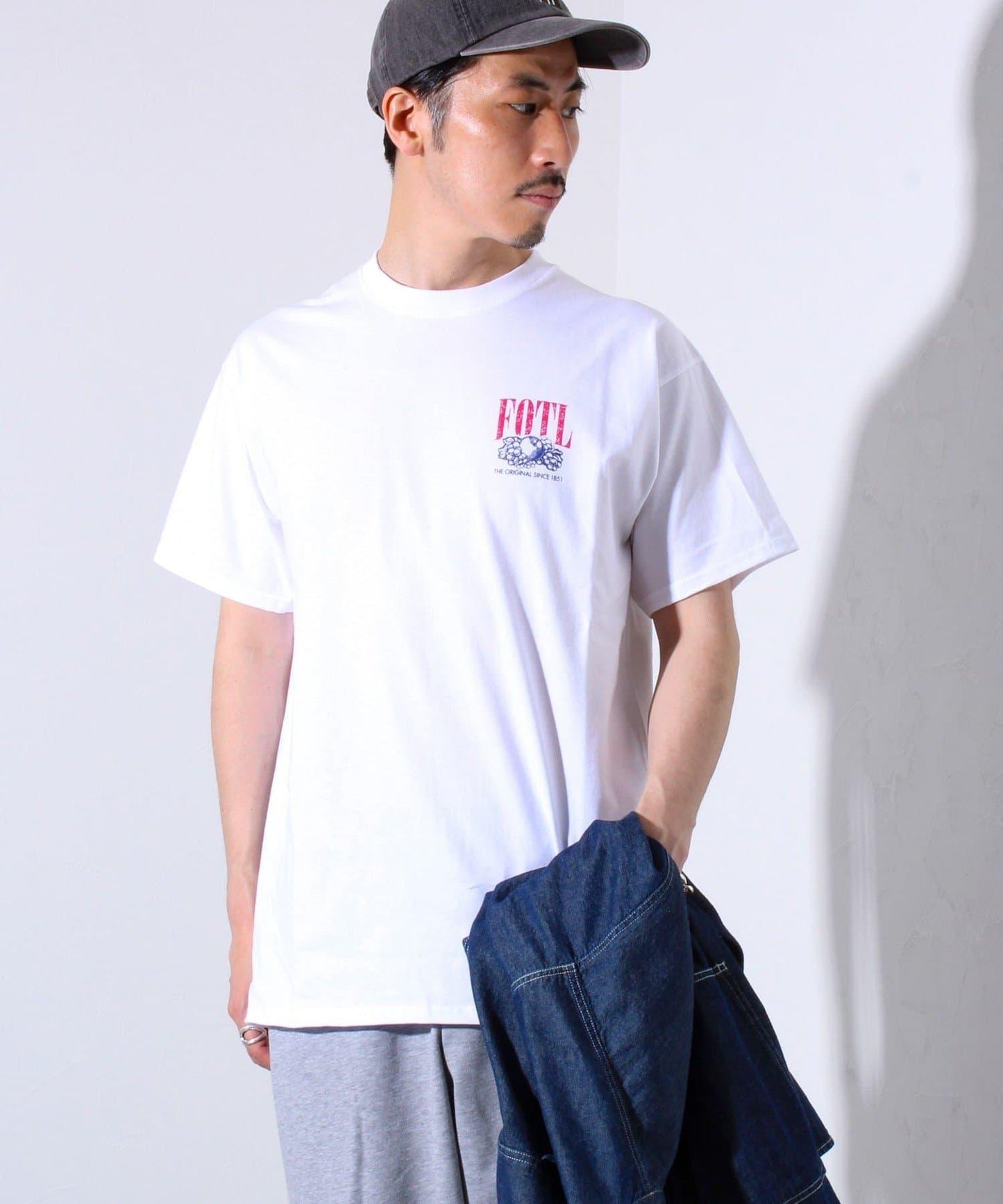 【FRUIT OF THE LOOM】印花T恤 背面印花