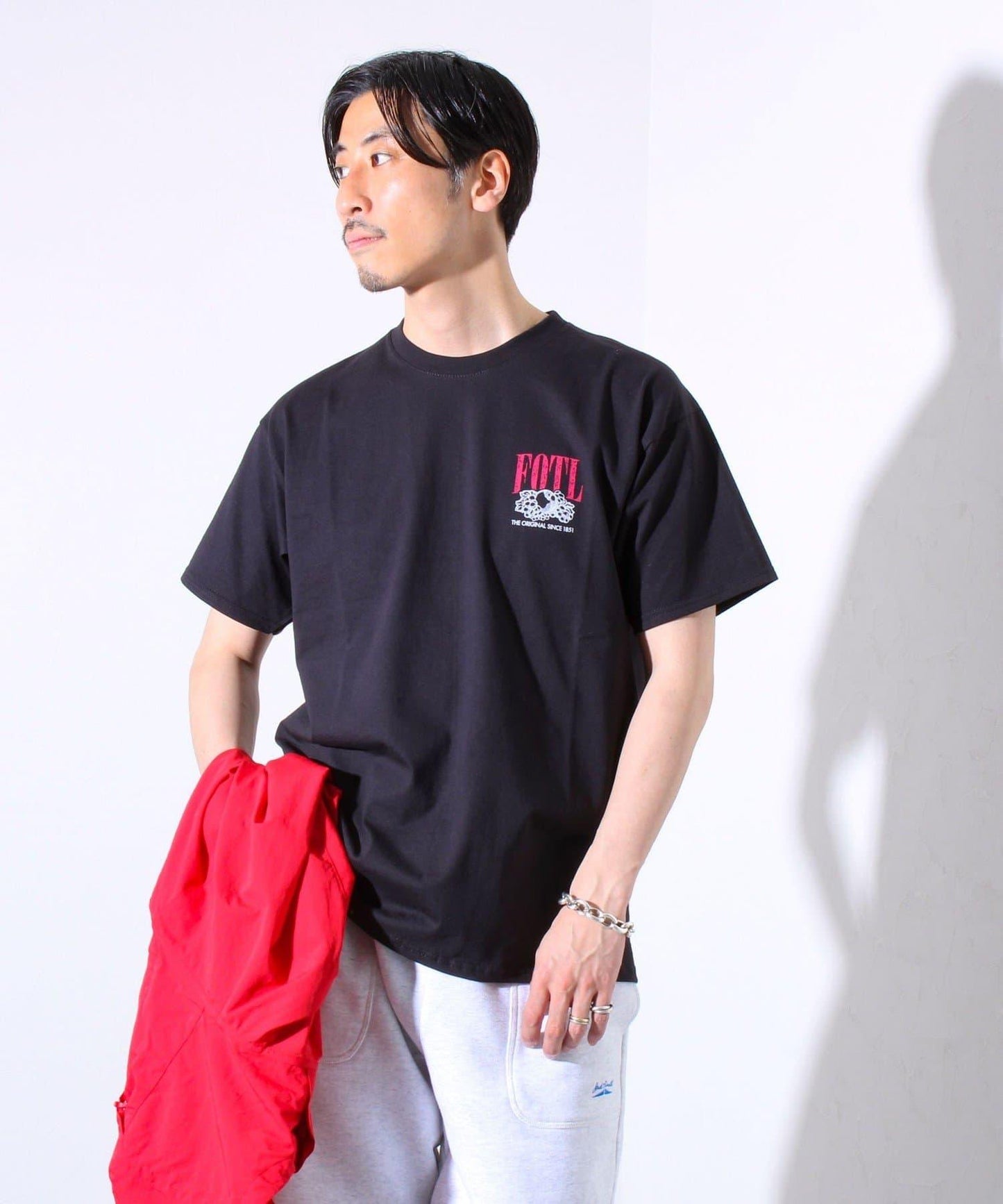 【FRUIT OF THE LOOM】印花T恤 背面印花