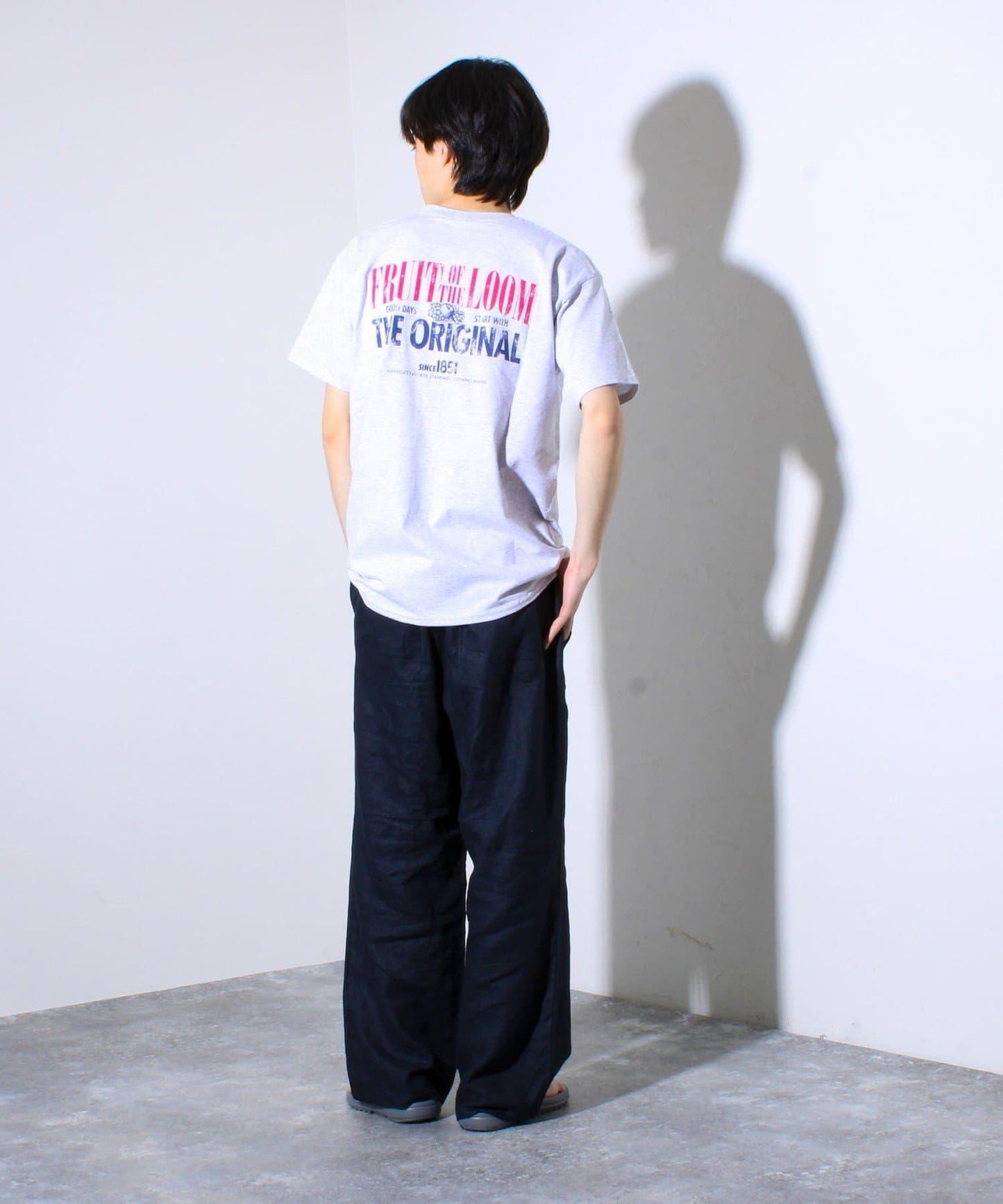 【FRUIT OF THE LOOM】印花T恤 背面印花