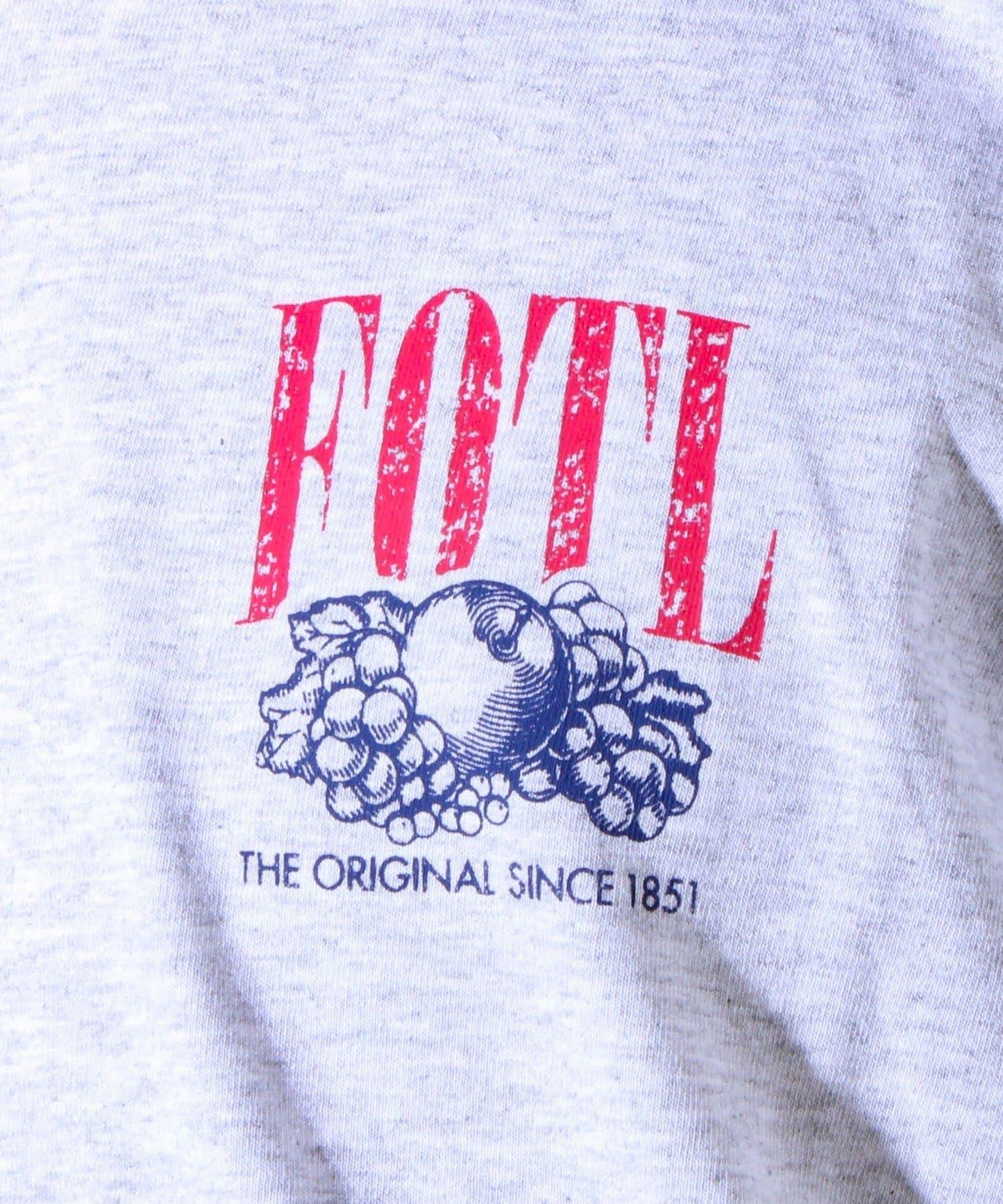 【FRUIT OF THE LOOM】印花T恤 背面印花