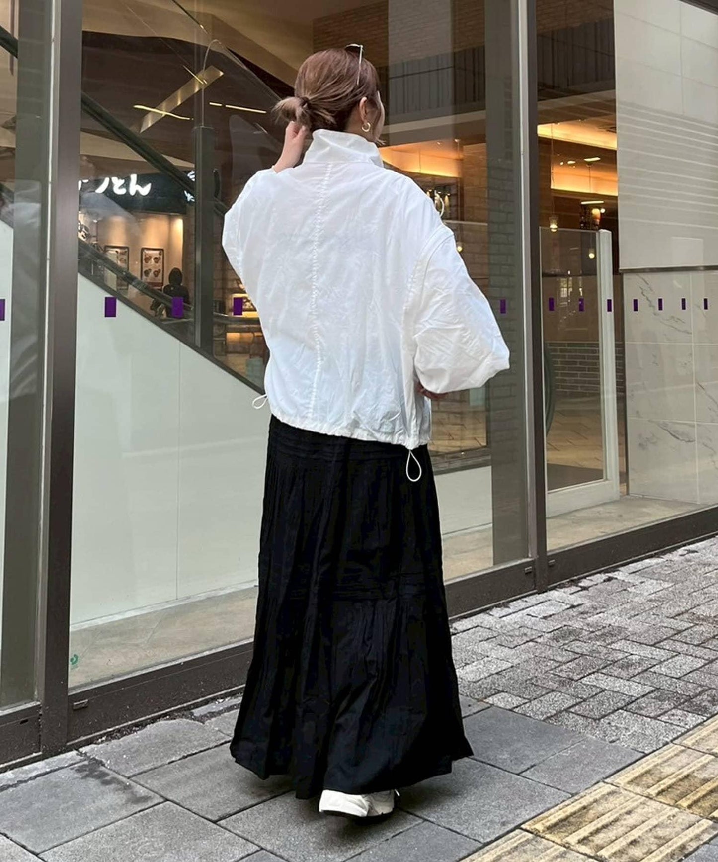 【廟宇計劃】雙面透明尼龍立領夾克