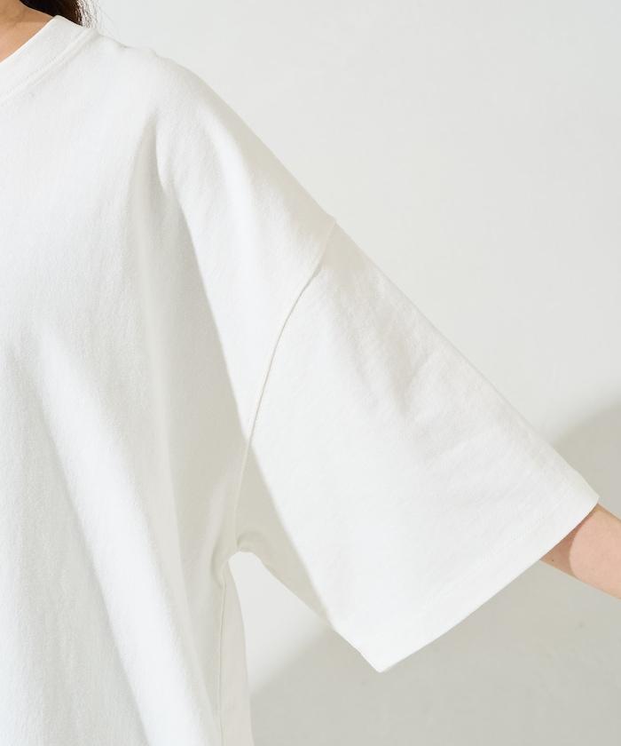 大尺寸T恤短袖迷你連衣裙