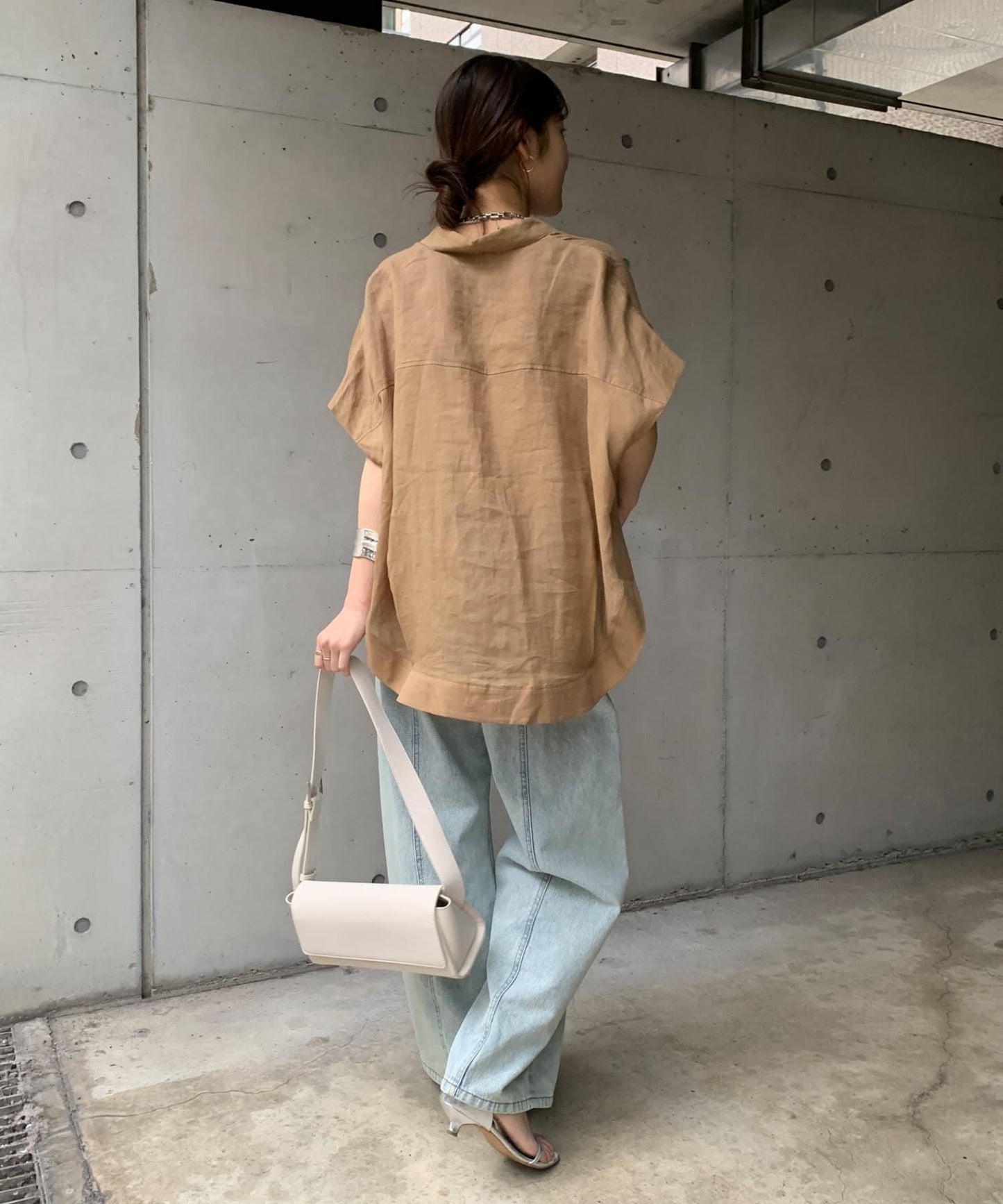 【最愛總選舉】亞麻材質法式襯衫