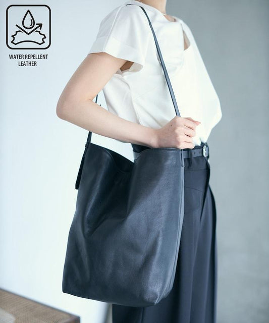 皮革單把手手提包 / 兩用肩揹包 / 牛皮 / 防水皮革