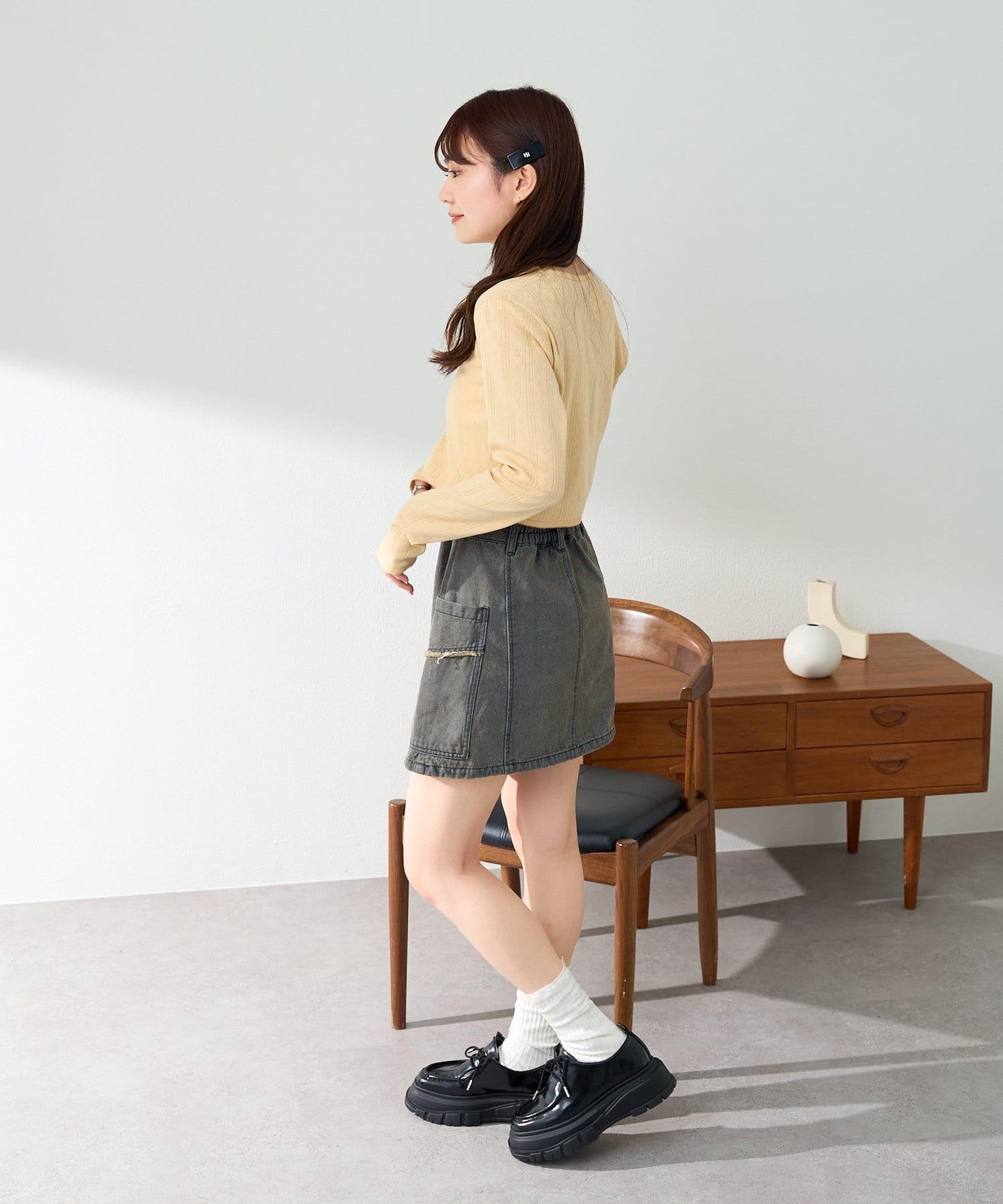 棉質蕾絲小開衫
