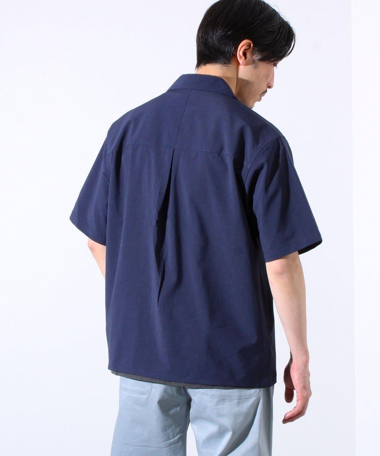 【GLOSTER】法國鬥牛犬刺繡 COOLMAX 開領襯衫