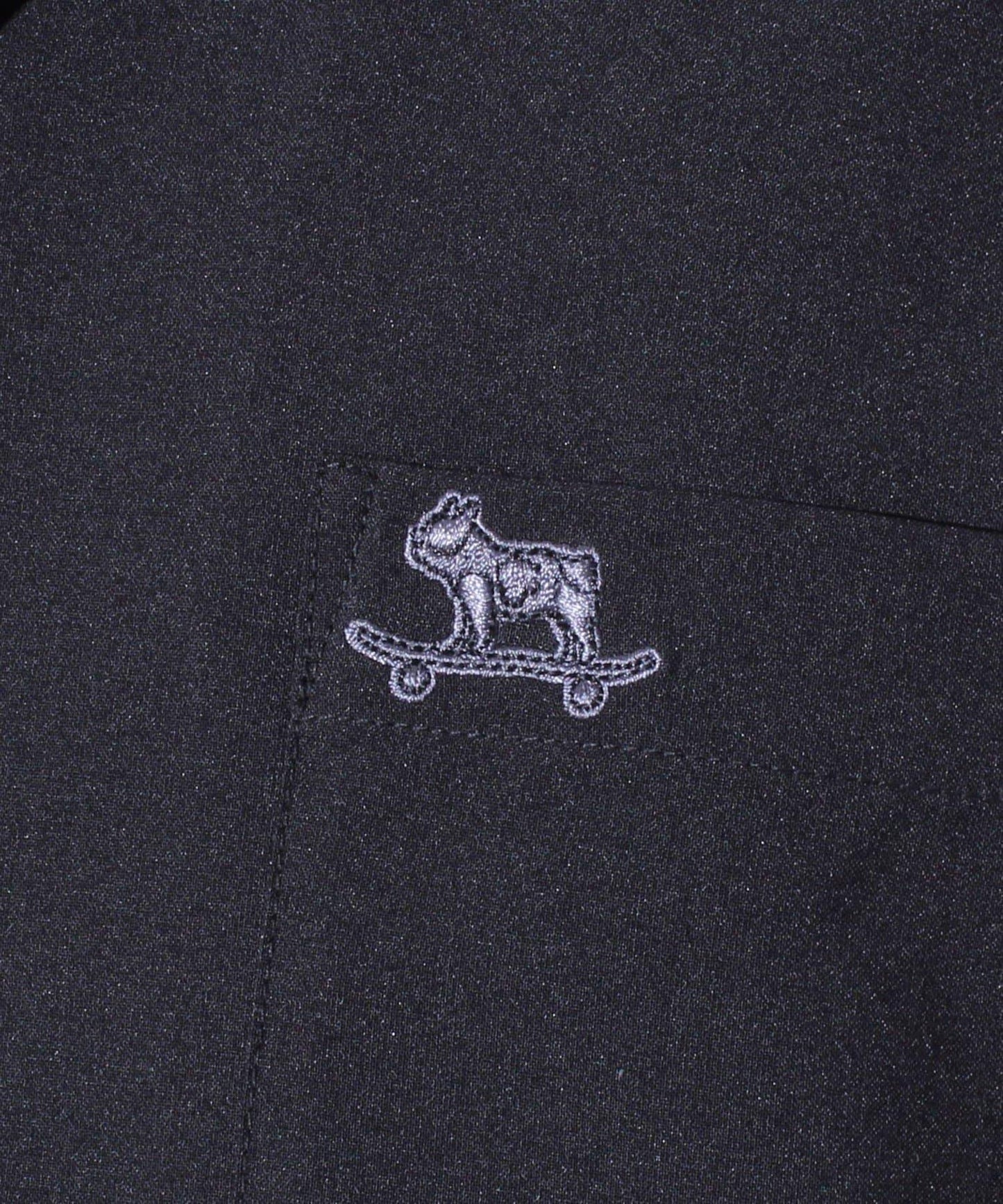 【GLOSTER】法國鬥牛犬刺繡 COOLMAX 開領襯衫