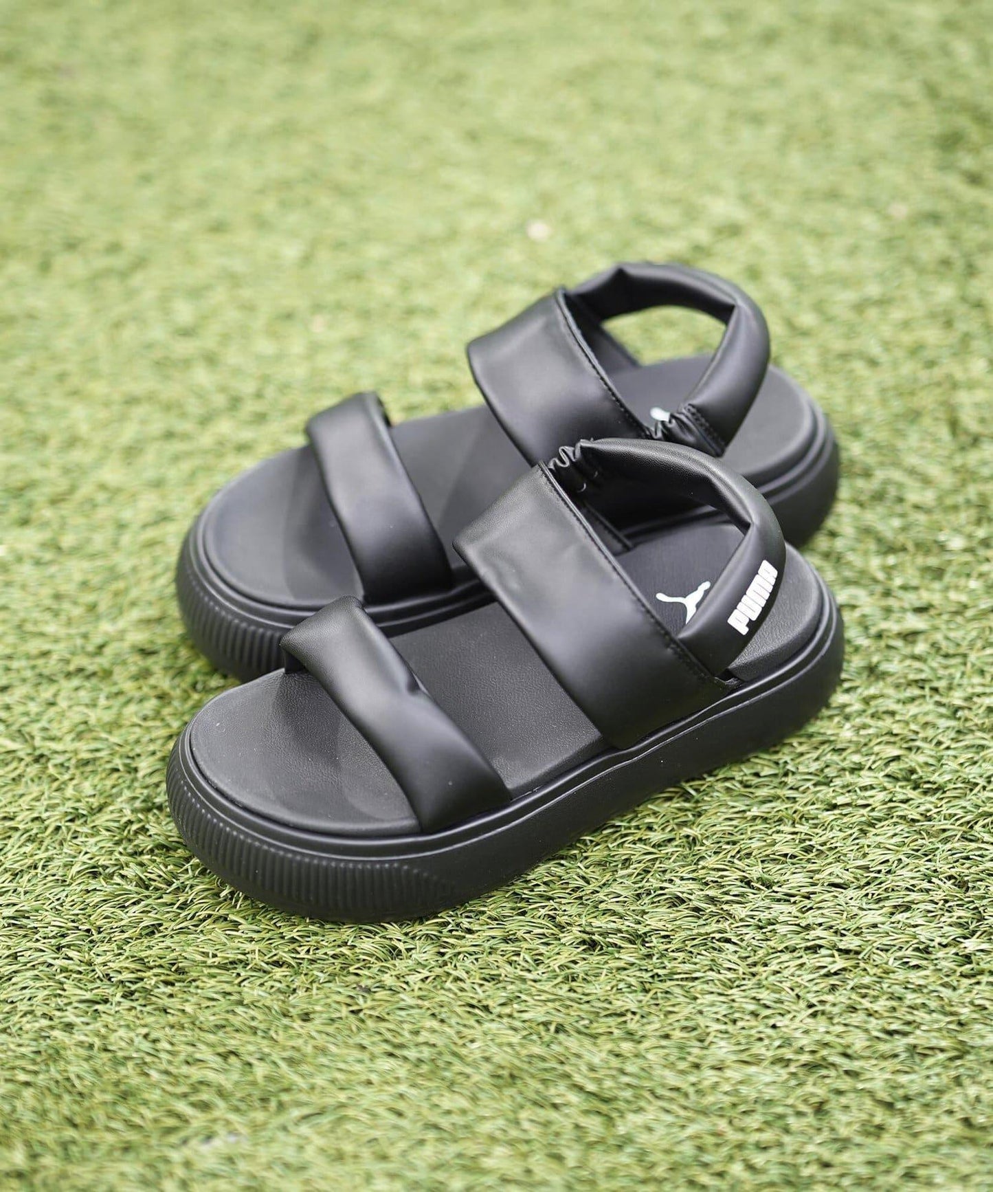 【PUMA(普馬)】女士 瑪優 厚底 拖鞋/MAYU PUFFY SANDALS