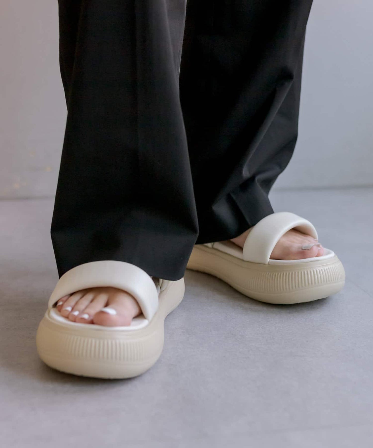 【PUMA(普馬)】女士 瑪優 厚底 拖鞋/MAYU PUFFY SANDALS