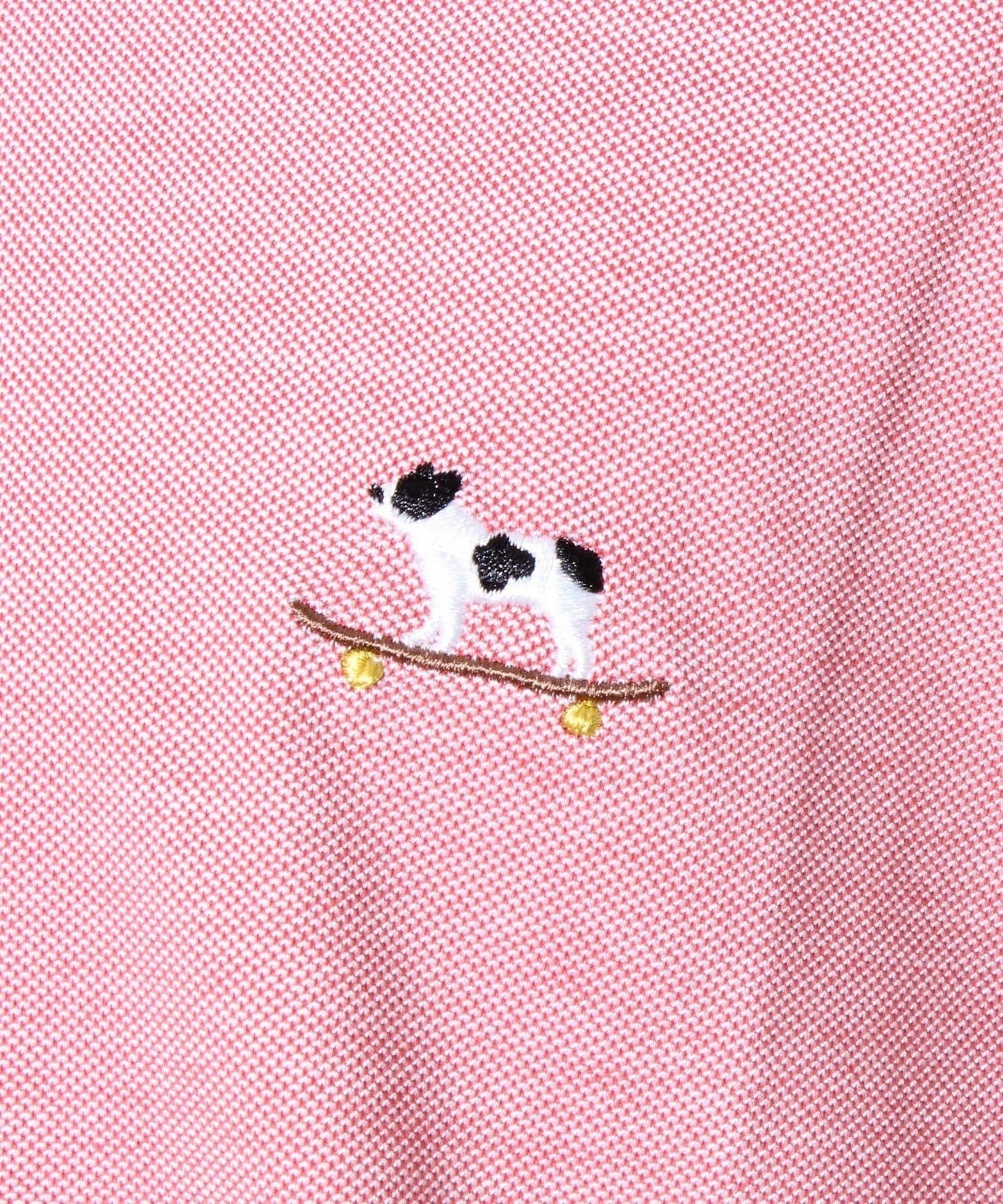 【GLOSTER/格洛斯特】法國鬥牛犬刺繡 爸爸款Polo衫