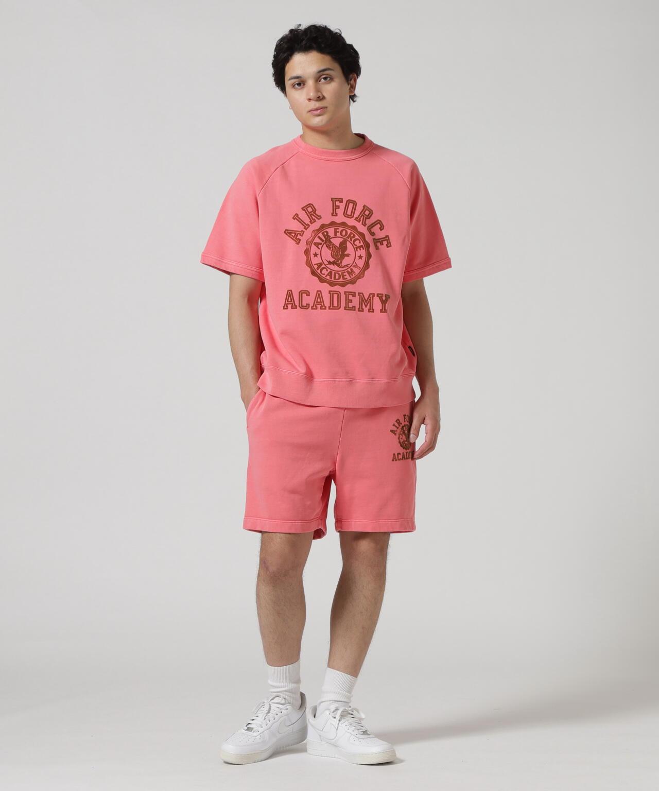 SWEAT T-SHIRT "USAFA" / 短袖運動衫 / AVIREX / 阿維雷克斯