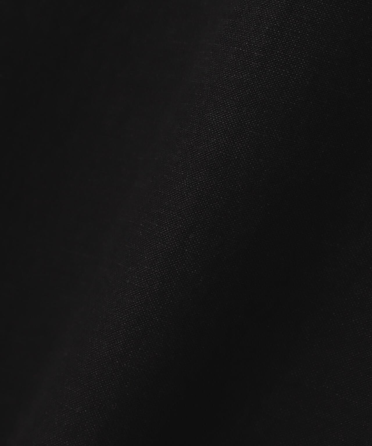 《TFQP by HANDROOM》開領長袖工裝襯衫 平整黑色 / 長袖襯衫
