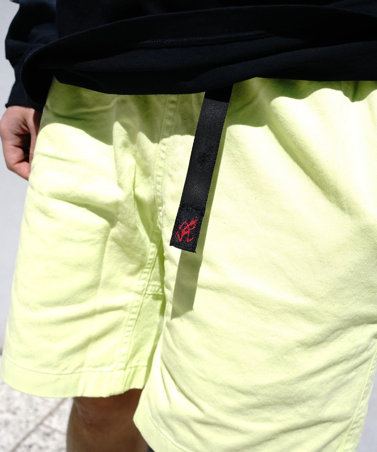 GRAMICCI/格萊美 G-SHORT 顏料染 G短褲 pigme nt dye