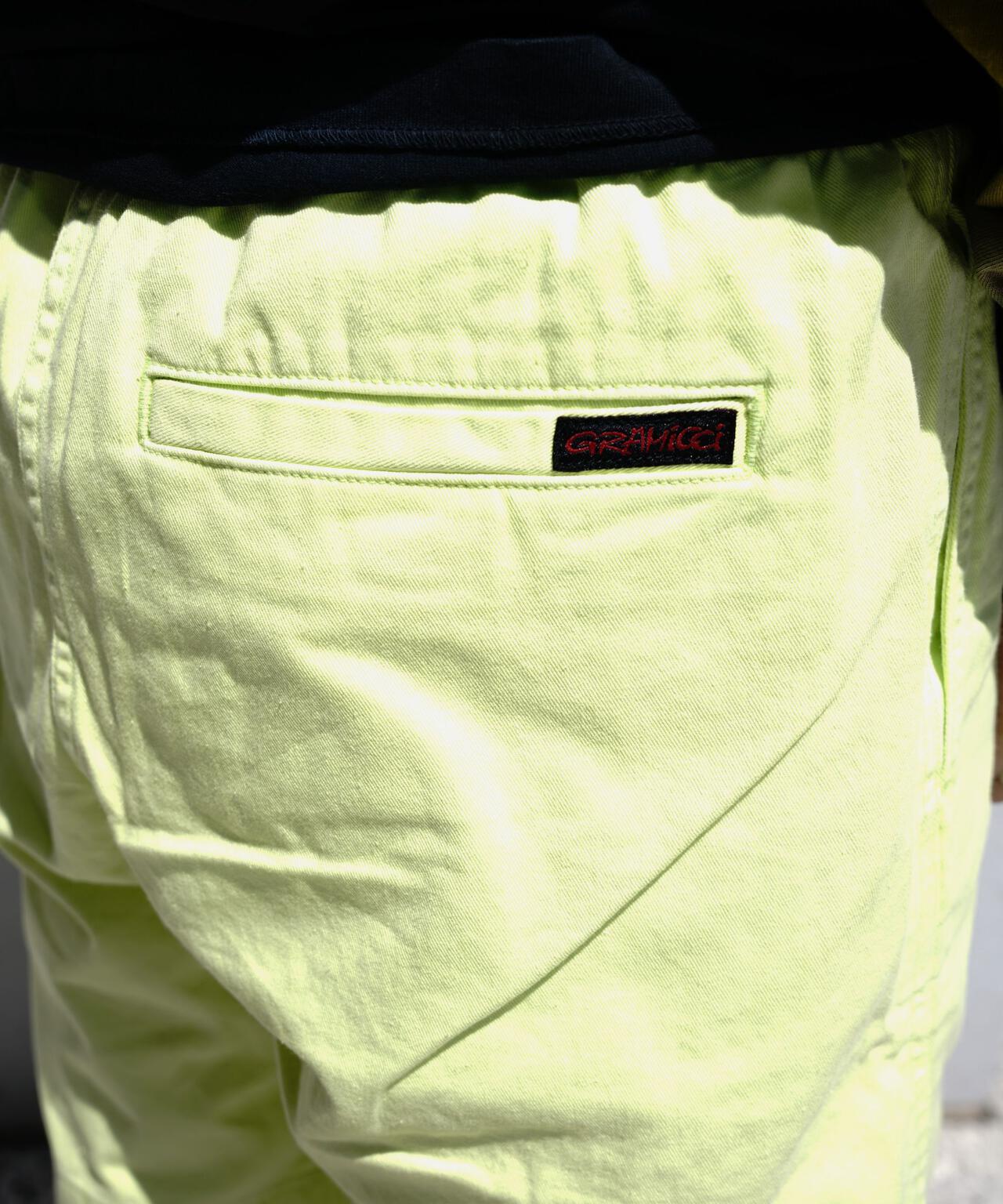 GRAMICCI/格萊美 G-SHORT 顏料染 G短褲 pigme nt dye