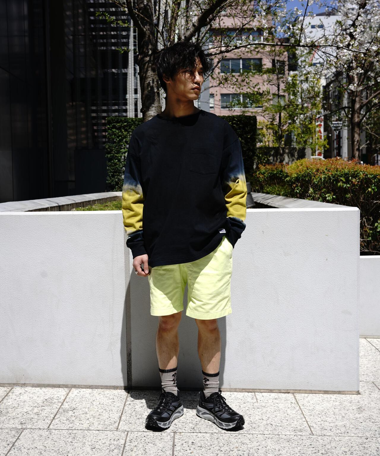 GRAMICCI/格萊美 G-SHORT 顏料染 G短褲 pigme nt dye