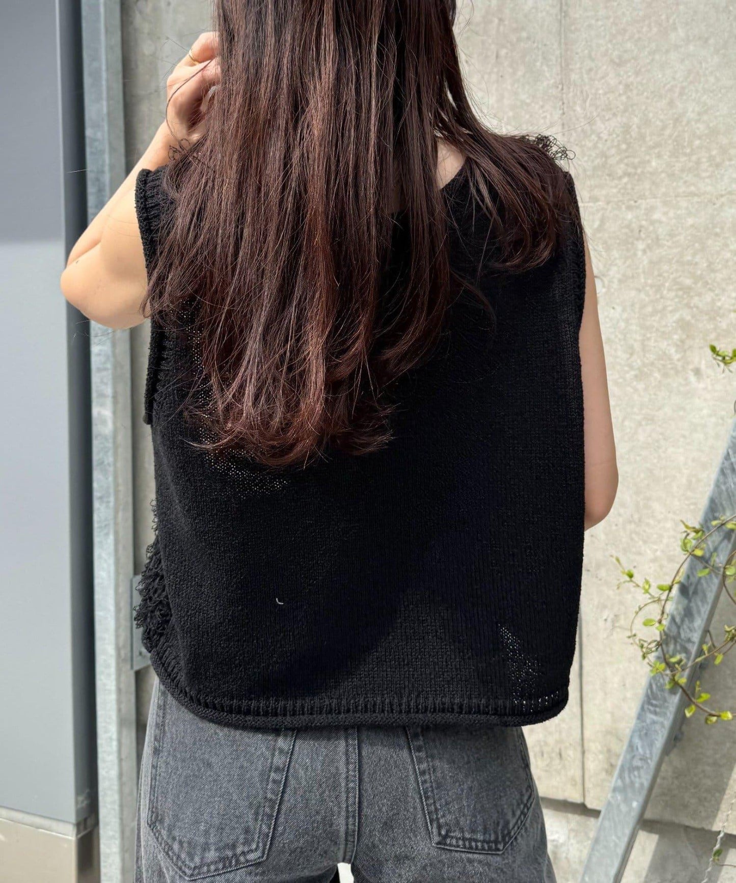 流蘇短款馬甲