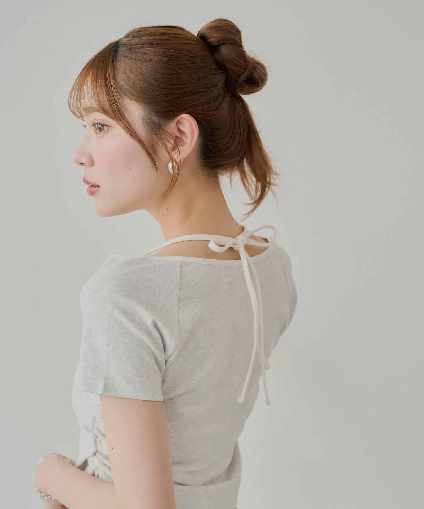 層疊設計法式T-shirt