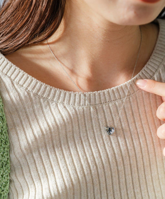 【fiw.】扭曲心形項鍊