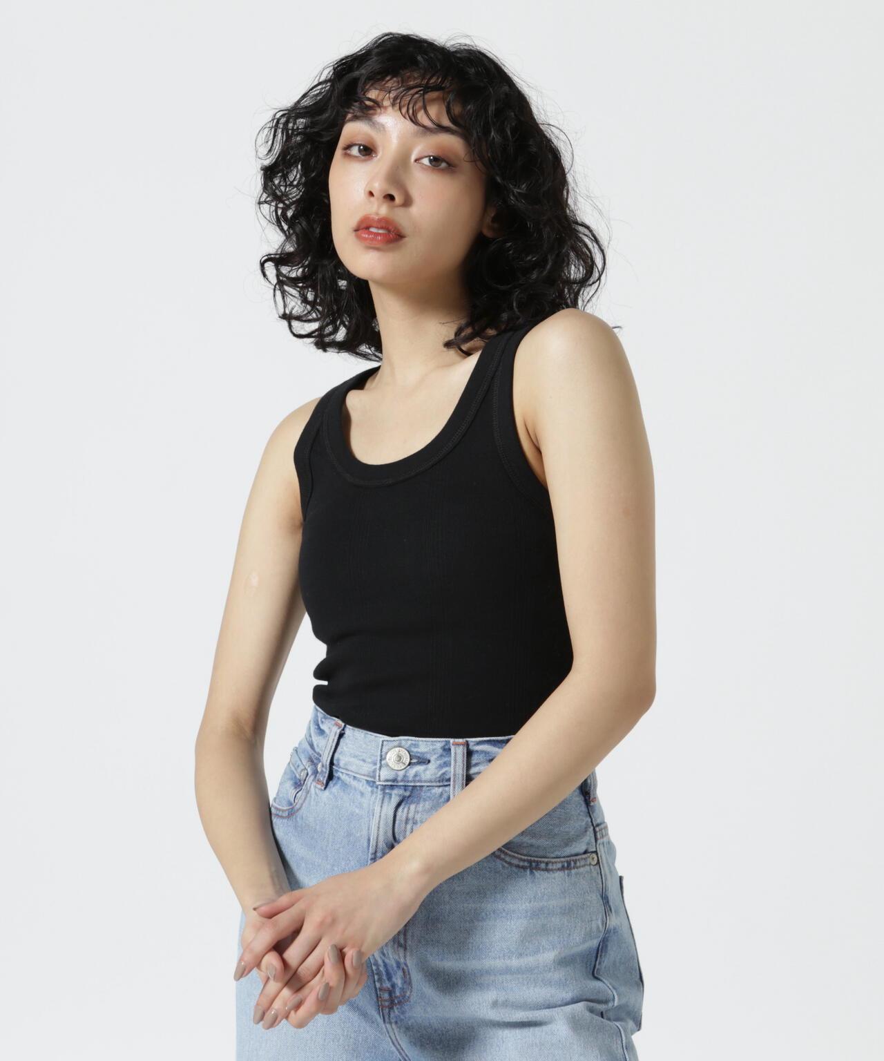Miller/米勒 PRIB CUP US TANK TOP P紋套頭無袖上衣 帶杯