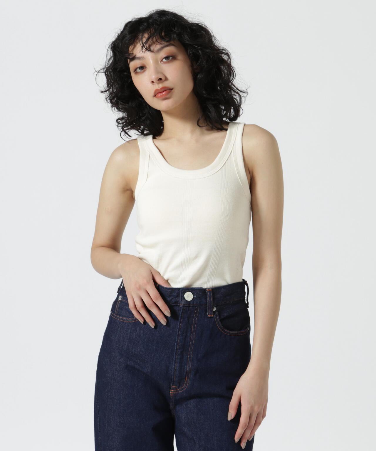 Miller/米勒 PRIB CUP US TANK TOP P紋套頭無袖上衣 帶杯