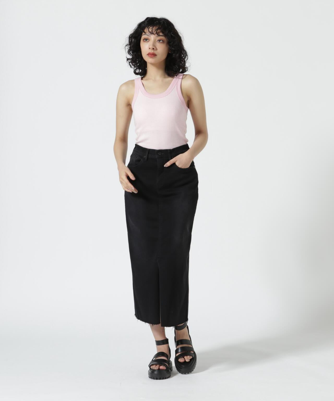Miller/米勒 PRIB CUP US TANK TOP P紋套頭無袖上衣 帶杯
