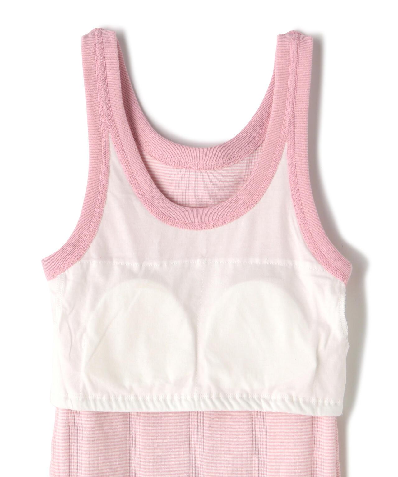 Miller/米勒 PRIB CUP US TANK TOP P紋套頭無袖上衣 帶杯