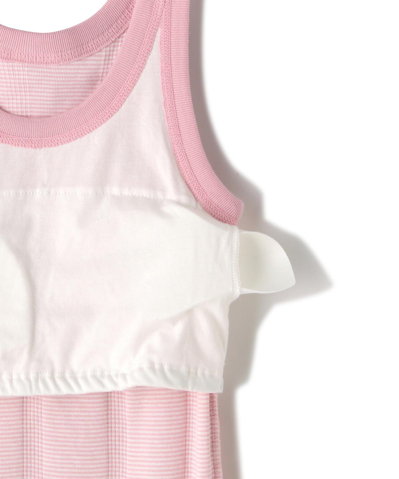 Miller/米勒 PRIB CUP US TANK TOP P紋套頭無袖上衣 帶杯