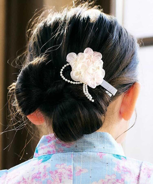 繡球花髮夾