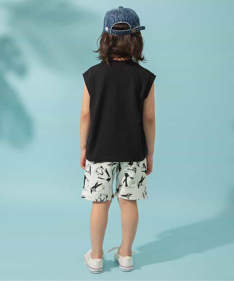 夏季印花螺旋槳褲