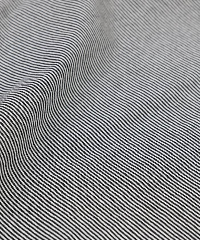 聯名 針條紋 工裝口袋 短袖T恤