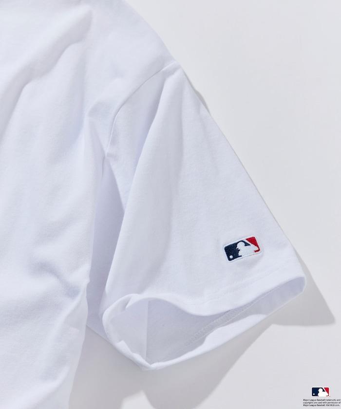 MLB/美國職業棒球 聯名 大尺寸 後背印花 圓領T恤/HANAFUDA