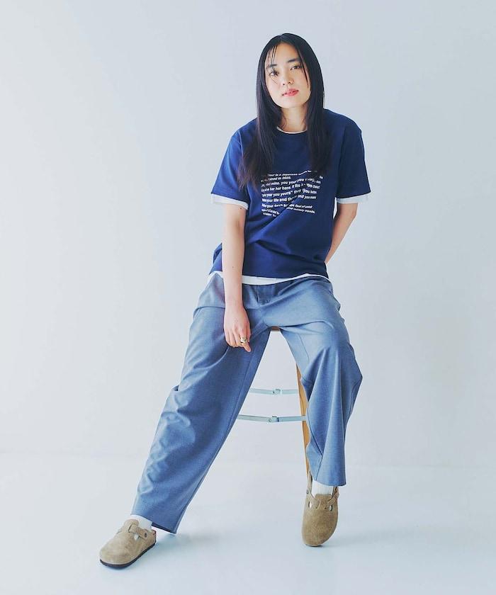 你的一點標誌 氣球剪影 寬鬆西褲
