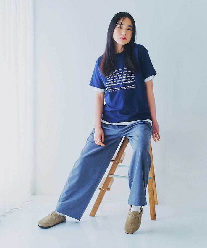 你的一點標誌 氣球剪影 寬鬆西褲