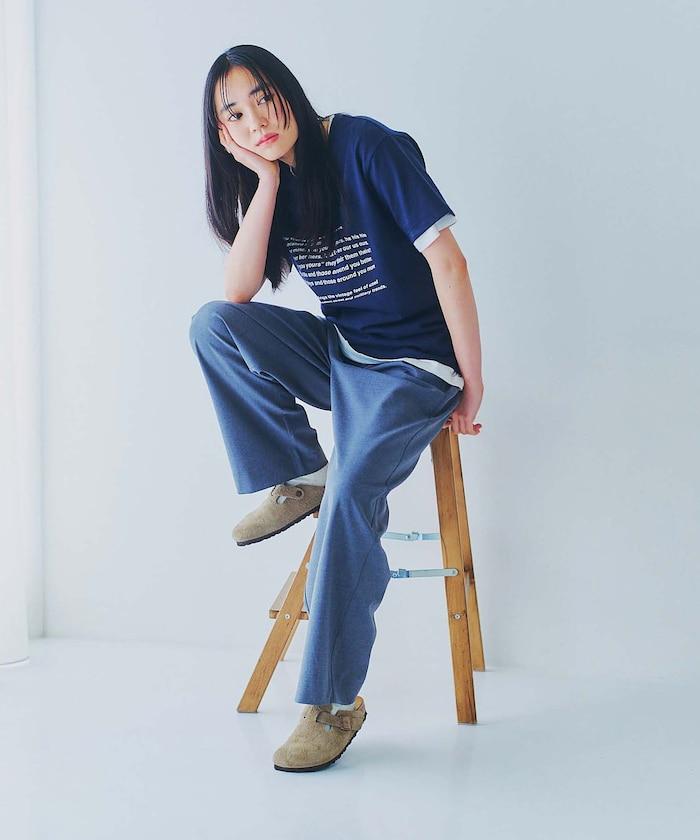 你的一點標誌 氣球剪影 寬鬆西褲