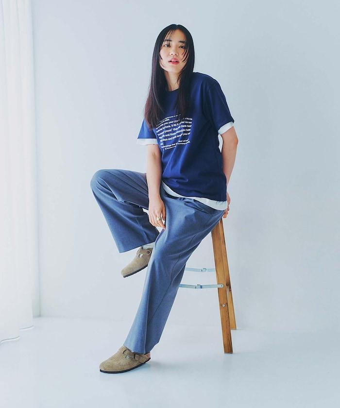 你的一點標誌 氣球剪影 寬鬆西褲