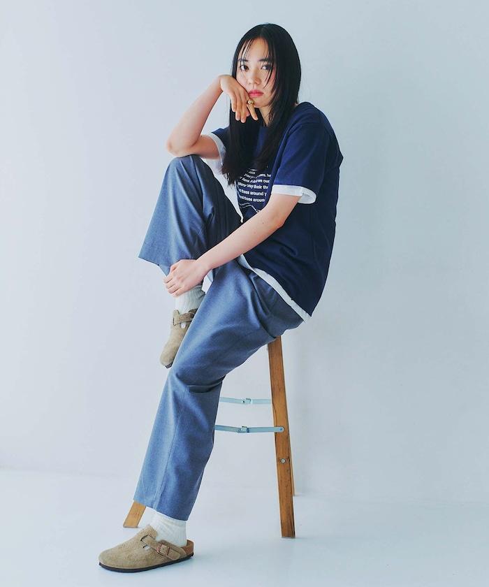 你的一點標誌 氣球剪影 寬鬆西褲
