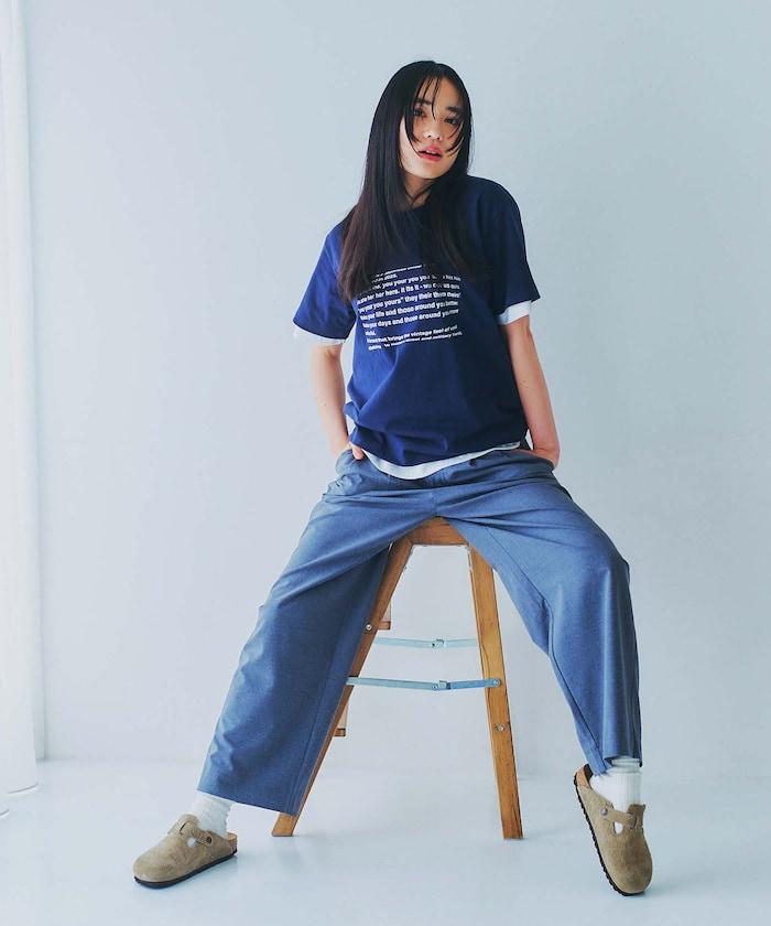 你的一點標誌 氣球剪影 寬鬆西褲