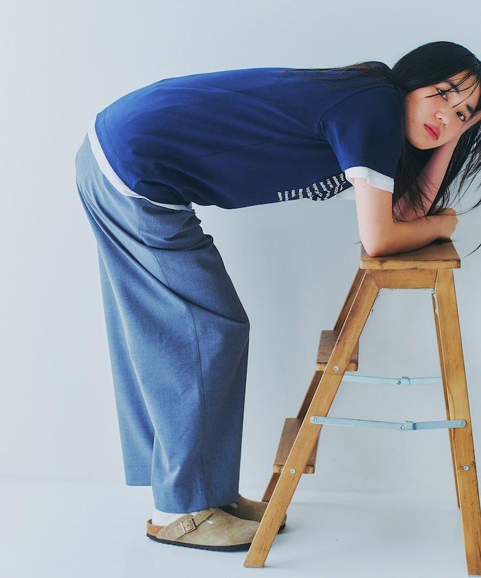 你的一點標誌 氣球剪影 寬鬆西褲
