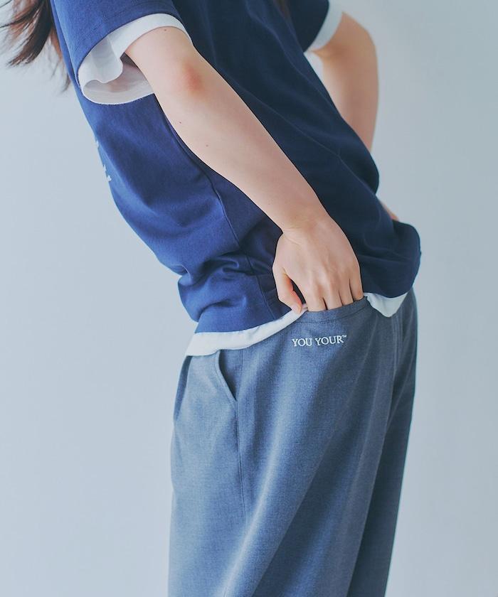 你的一點標誌 氣球剪影 寬鬆西褲