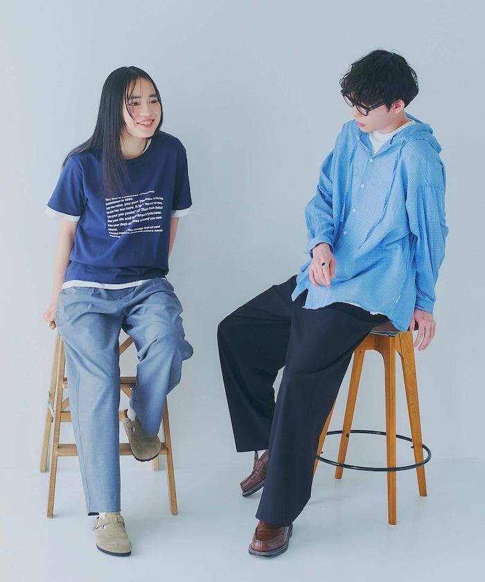 你的一點標誌 氣球剪影 寬鬆西褲