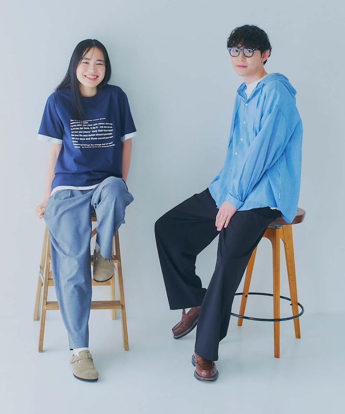 你的一點標誌 氣球剪影 寬鬆西褲