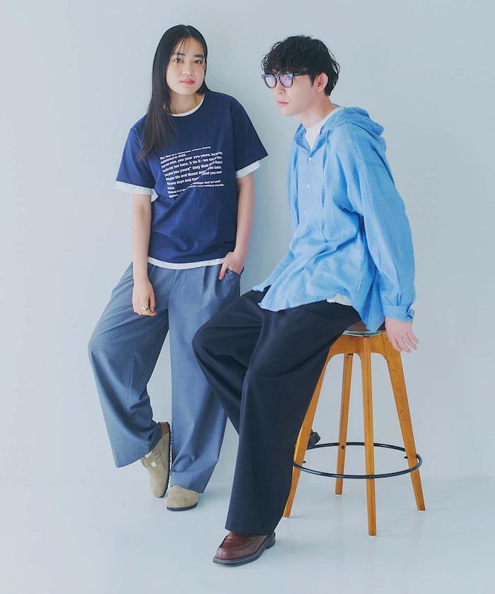 你的一點標誌 氣球剪影 寬鬆西褲