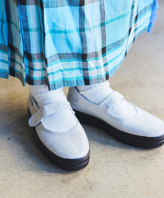 聯名 厚底瑪麗珍平底鞋 閃光 {36~38尺碼展開}