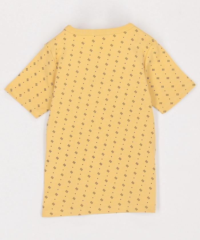 全印花針織緊身T恤