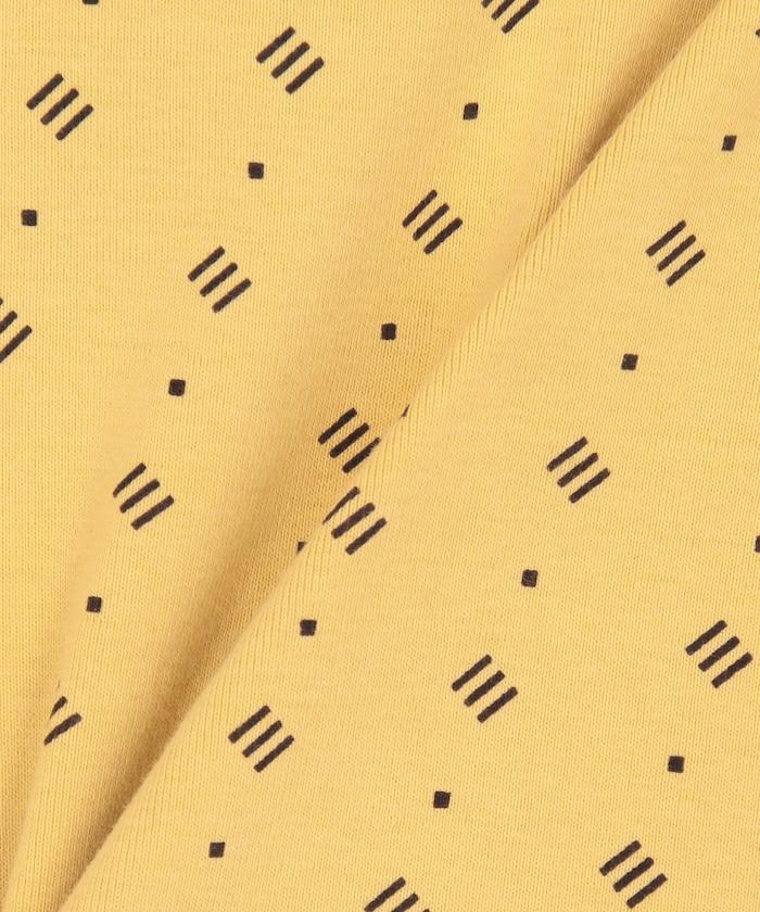 全印花針織緊身T恤