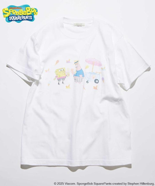 《海綿寶寶》冰淇淋圖案T恤
