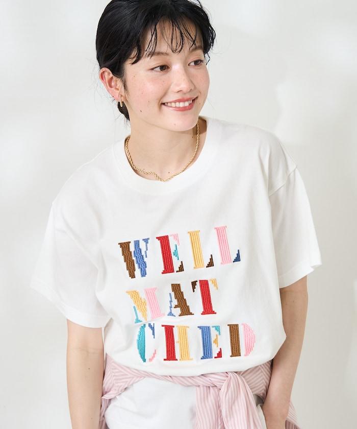 彩色刺繡T恤