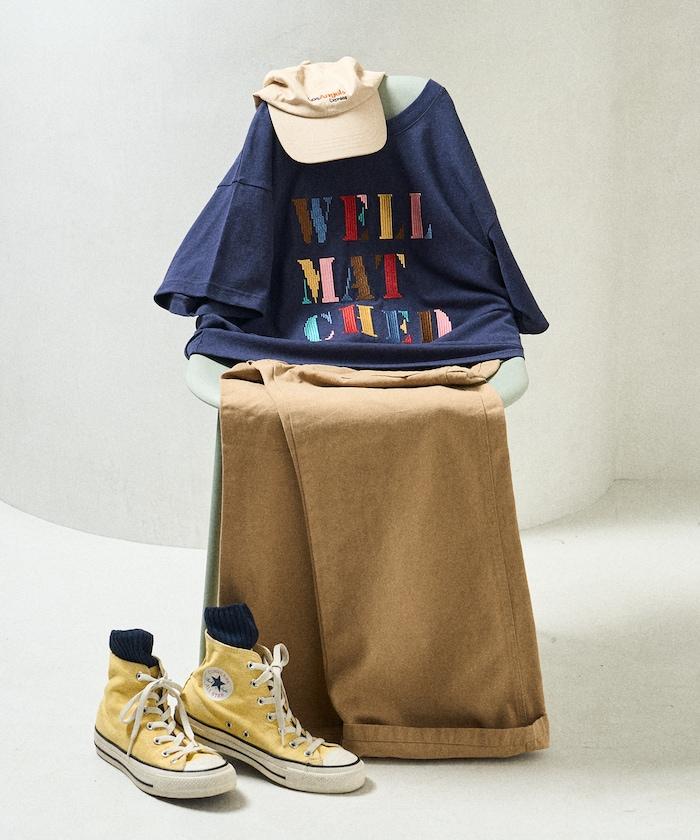 彩色刺繡T恤