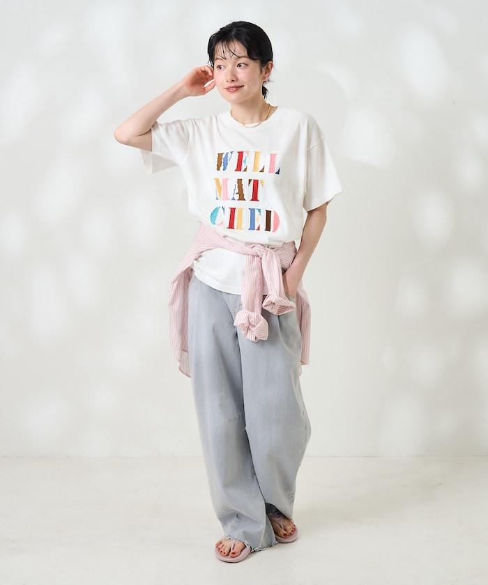 彩色刺繡T恤