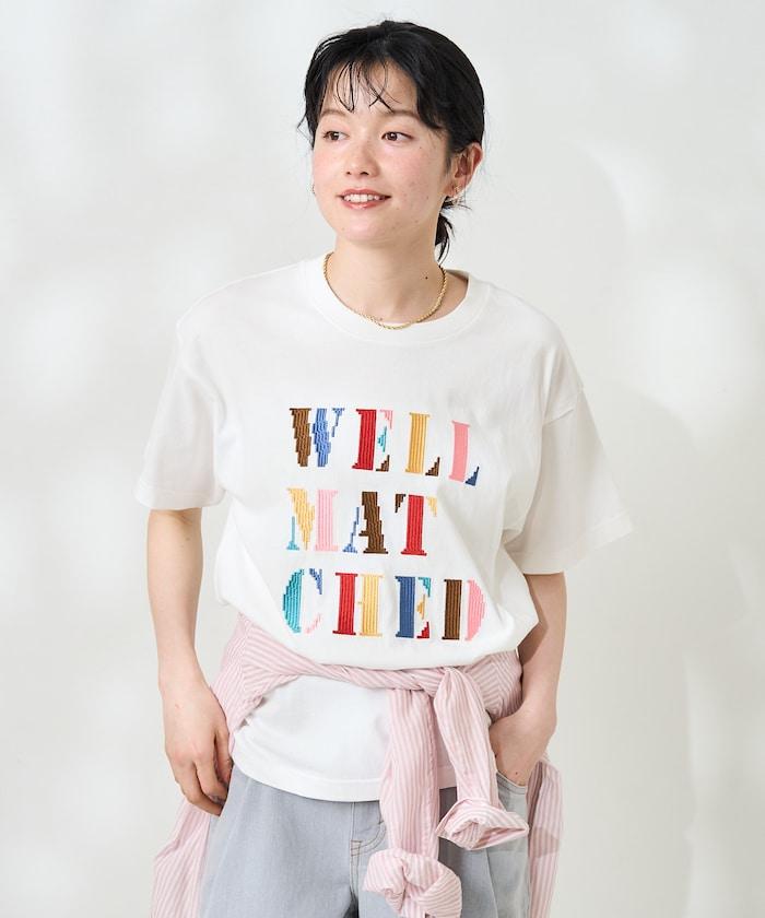 彩色刺繡T恤